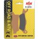 Plaquettes de frein SBS 910RSI