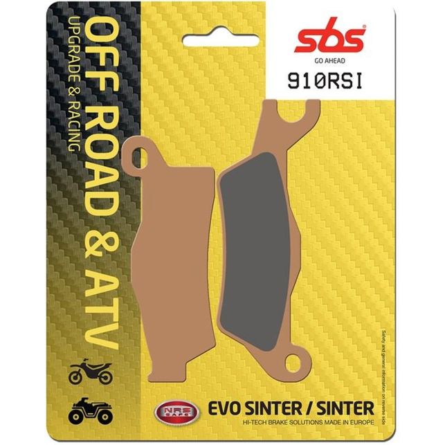 Plaquettes de frein SBS 910RSI