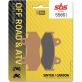 Plaquettes de frein SBS 558SI