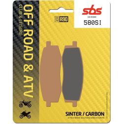 Plaquettes de frein SBS 580SI
							  		