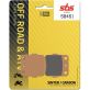 Plaquettes de frein SBS 584SI