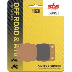Plaquettes de frein SBS 584SI
							  		