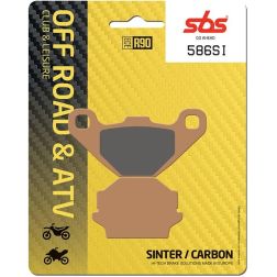 Plaquettes de frein SBS 586SI
							  		