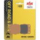 Plaquettes de frein SBS 592SI