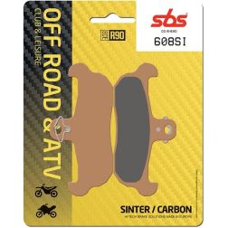 Plaquettes de frein SBS 608SI
							  		