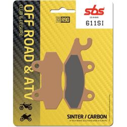 Plaquettes de frein SBS 611SI
							  		