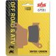 Plaquettes de frein SBS 675SI