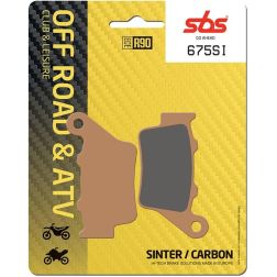 Plaquettes de frein SBS 675SI
							  		