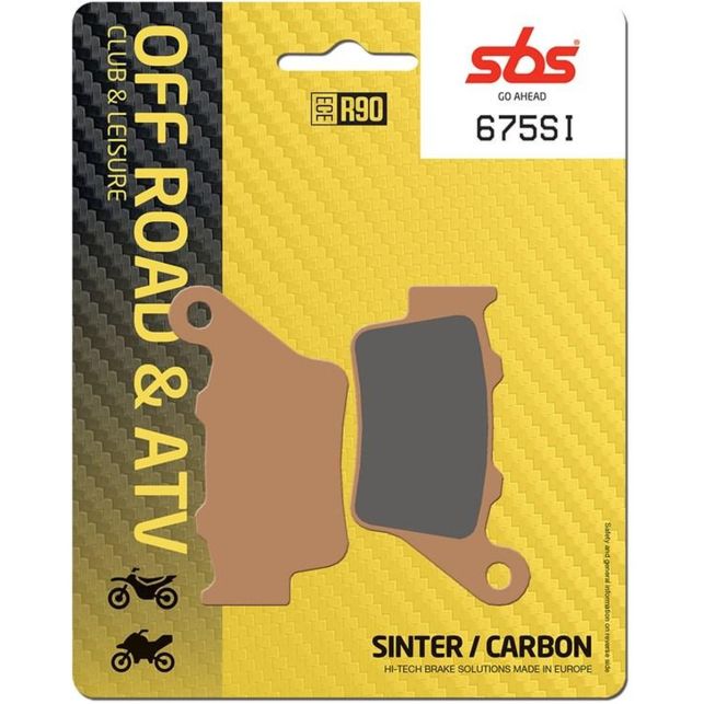 Plaquettes de frein SBS 675SI