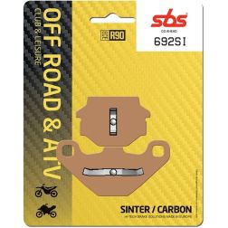 Plaquettes de frein SBS 692SI
							  		