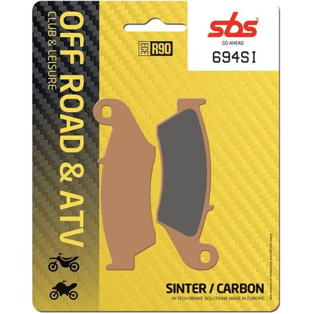 Plaquettes de frein SBS 694SI