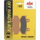 Plaquettes de frein SBS 709SI