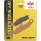 Plaquettes de frein SBS 726SI