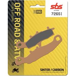 Plaquettes de frein SBS 726SI