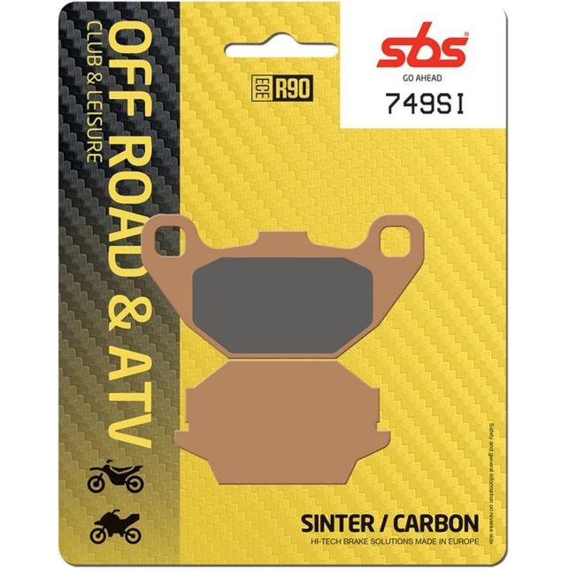 Plaquettes de frein SBS 749SI