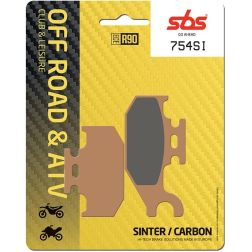 Plaquettes de frein SBS 754SI
							  		