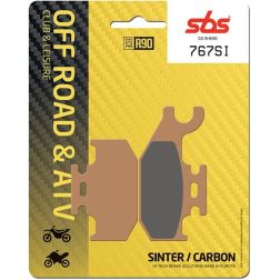 Plaquettes de frein SBS 767SI
							  		