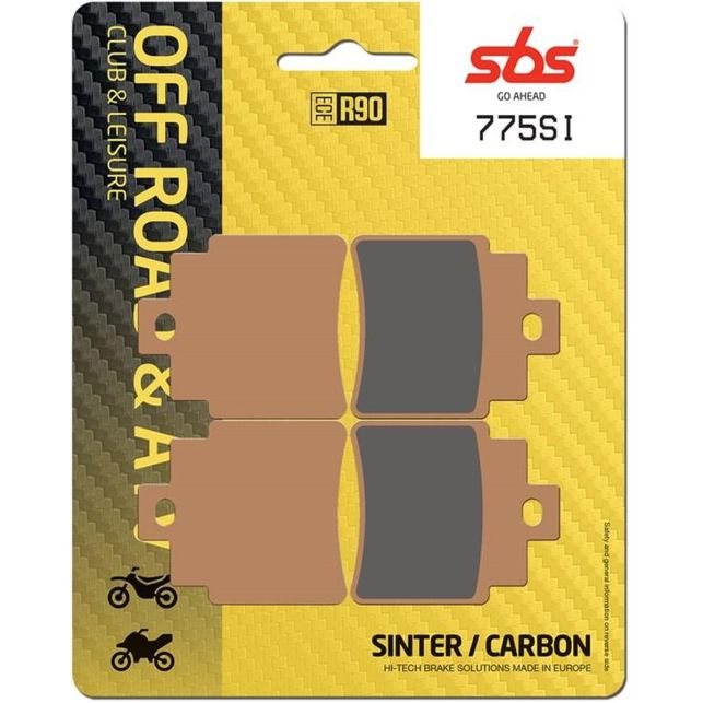 Plaquettes de frein SBS 775SI