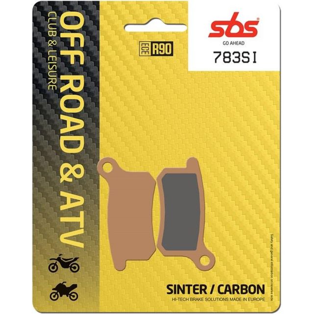Plaquettes de frein SBS 783SI