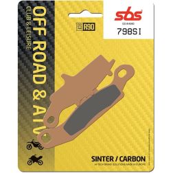 Plaquettes de frein SBS 798SI
							  		