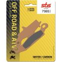 Plaquettes de frein SBS 798SI