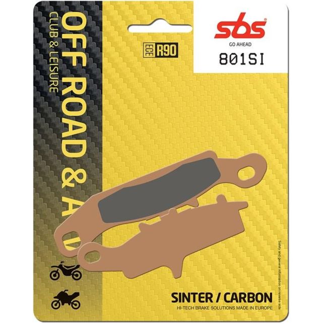Plaquettes de frein SBS 801SI