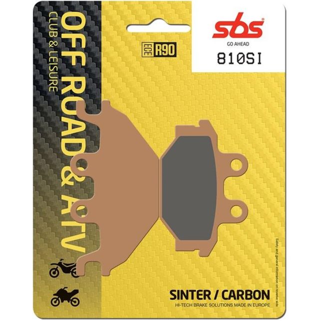Plaquettes de frein SBS 810SI