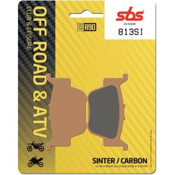 Plaquettes de frein SBS 813SI
							  		