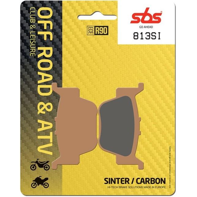 Plaquettes de frein SBS 813SI