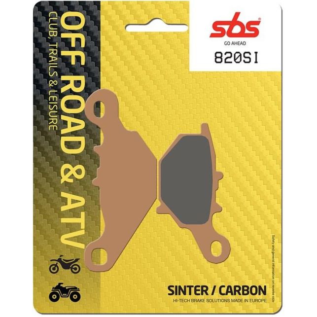 Plaquettes de frein SBS 820SI