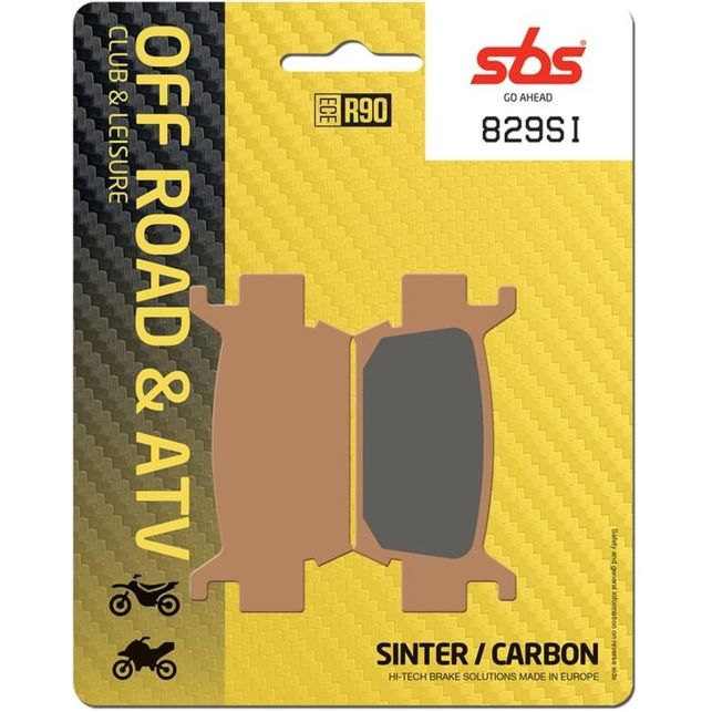 Plaquettes de frein SBS 829SI