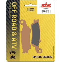 Plaquettes de frein SBS 840SI
							  		