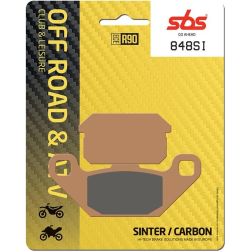 Plaquettes de frein SBS 848SI
							  		