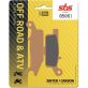 Plaquettes de frein SBS 850SI