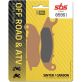 Plaquettes de frein SBS 859SI
