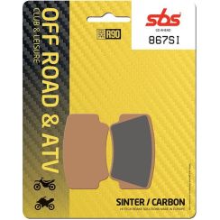 Plaquettes de frein SBS 867SI