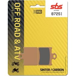 Plaquettes de frein SBS 872SI
							  		