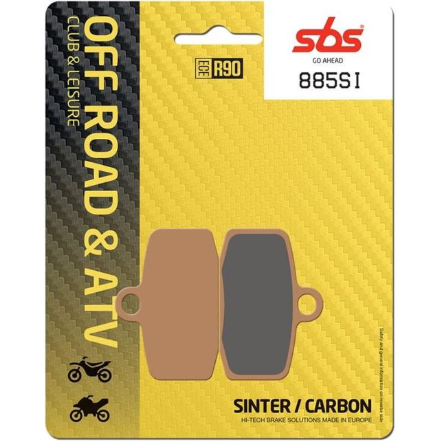 Plaquettes de frein SBS 885SI
