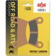 Plaquettes de frein SBS 898SI