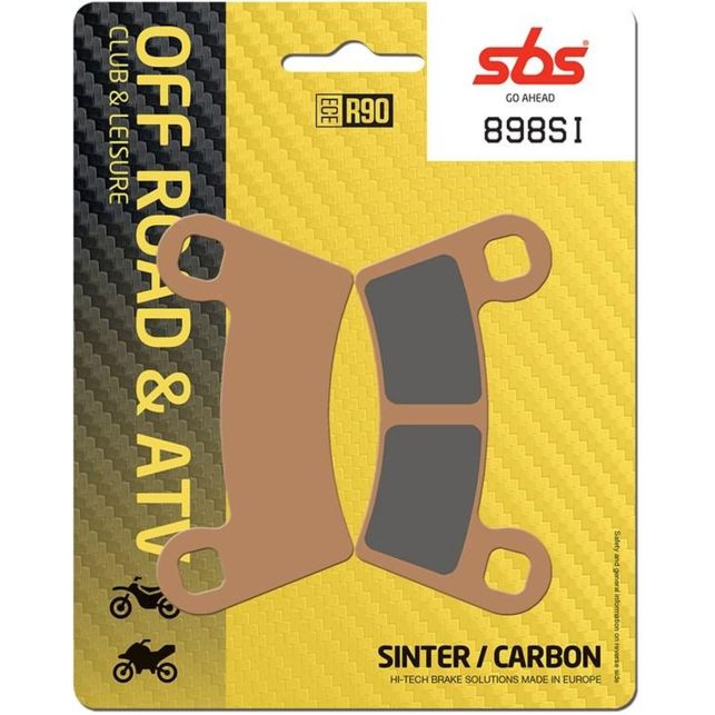 Plaquettes de frein SBS 898SI