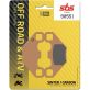 Plaquettes de frein SBS 905SI