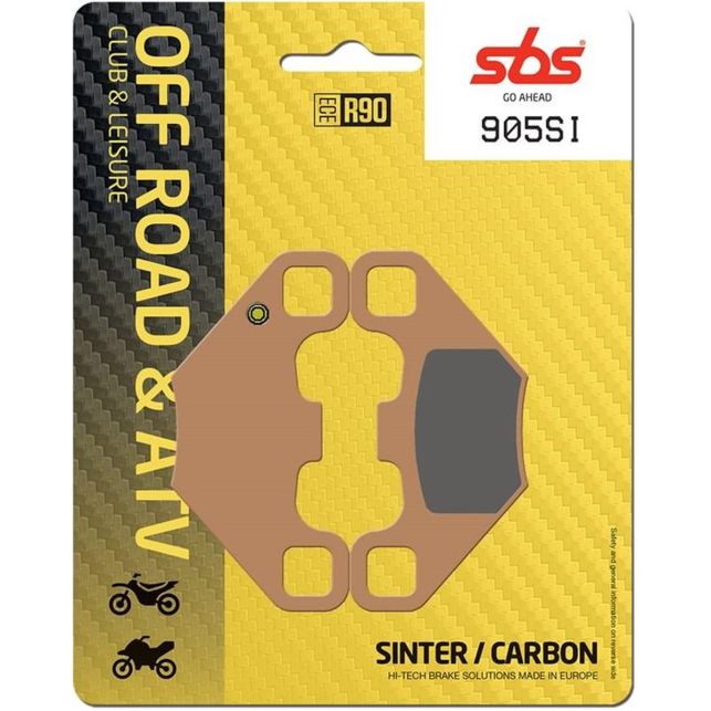 Plaquettes de frein SBS 905SI