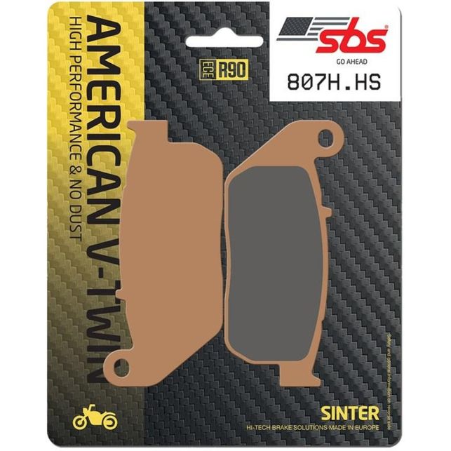 Plaquettes de frein SBS 807H.HS