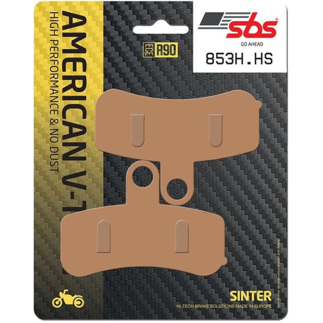 Plaquettes de frein SBS 853H.HS