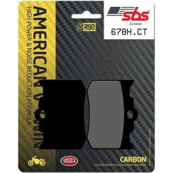 Plaquettes de frein SBS 678H.CT
							  		
