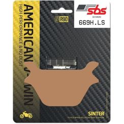 Plaquettes de frein SBS 669H.LS