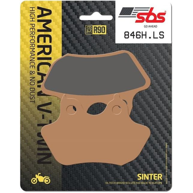 Plaquettes de frein SBS 846H.LS