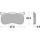 Plaquettes de frein SBS 923H.LS