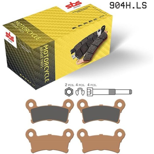 Plaquettes de frein SBS 904H.LS