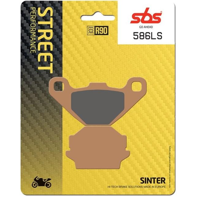 Plaquettes de frein SBS 586LS